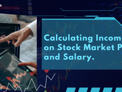 How to calculate income tax on stock market earnings along with your salary